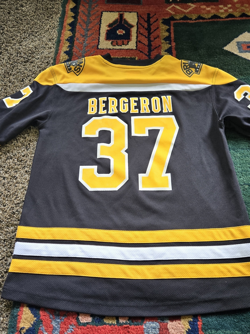 NHL Fanatics Boston Bruins Patrice Bergeron Large Women's Jersey